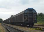 Ein Rangierzug mit 295 am 14.07.2011 in Lbeck.