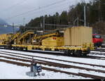 Güterwagen vom Typ  Res  37 80 394 0 047-8- abgestellt in Arth-Goldau am 29.01.2023