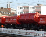 In Köln werden zur Zeit die S-Bahn Gleise erneuert, dazu wird auch viel Schotter benötigt.