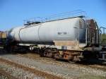 DB - Zisternenwagen  Zacs 33 80 786 6 117-4  Abgestellt im SBB Bahnhofsareal von Arch am 21.09.2007