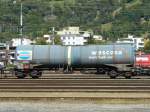 DB - Zisternenwagen  Zacs 33 80 783 6 474-6  Abgestellt im SBB Bahnhofsareal von Brig am 20.09.2007