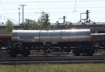 Nagelneuer Zacens der Nacco mit der Nr.: 37 TEN 80 D-NACCO 7834 137-7 zum Transport von Natronlauge, rollt am 06.05.2016 durch den Rbf Hannover-Linden.