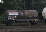 Kesselwagen Zcs der Nacco (23 RIV 80 D-NACCO 7465 826-7), Zugeinfahrt in den Rbf Hannover-Linden am 03.09.16.