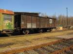 BAUTZEN SIm Bahnhofswagen Nr. (?), im VSE Museum Scharzenberg (Erzg); 22.03.2011