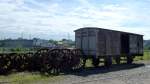 Ein alter Packwagen in Gera. Foto 15.06.13