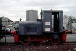 Die seit 1952 in Gernsheim beim dortigen Hafenbetrieb eingesetzte Kleinlok wurde 1940 gebaut und kam 1947 als Kö 1002 an die DRB bzw.