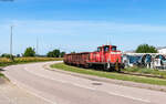 363 686 als Rangierfahrt im Kehler Hafen 17.6.25