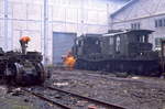 194 053, 194 041, Ausbesserungswerk Bremen, 12.10.1988.
