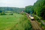 221 130 + 215 026, Ratingen, Abzweig Anger, 09.10.1983.