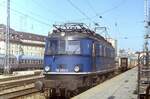 118 055, München Hbf., 17.05.1983.