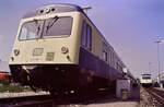 Bw Kempten, Vorserienwagen 628 008-5 (DB) Sommer 1984