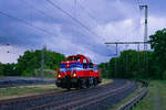 Hybrid Rangierlok SBB Cargo International Alstom H3 1002 035-6 in Hanau 05.06.20