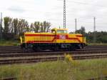 Am 23.09.2015 war  die  1002 006-7 von der MEG (ALS) in Stendal abgestellt .