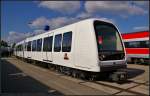 Bei dem Zug handelt es sich um einen führerstandslosen Metro-Zug für Kopenhagen, gebaut von ANSALDOBREDA SPA.