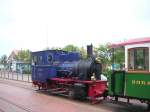 Die Dampflok Borkum am 26.5.2007 im Hafen