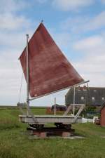 Lore 50 ist der Nachbau einer Segellore, in diesem Fall der Lore von Käpt'n Magda, einer langjährigen Postbotin.