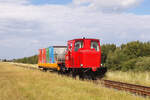 Schöma Lok Kö4 der Inselbahn Langeoog 30.8.2025 