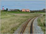- Inselfeeling - Die Wangerooger Inselbahn ist eine eingleisige, nicht elektrifizierte und meterspurige Bahnstrecke auf Wangerooge, eine der Ostfriesischen Inseln.
