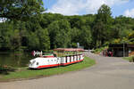Kleinbahn im Deutsch-Französische-Garten; Porsche-Lok // Saarbrücken // 22.