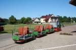 Feldbahnzug des Rundkurses Hotel Waldow in Guben