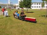 DR V75 019 im Einsatz als  Gartenbahn  beim Tag der offenen Tr, am 01.09.2012 in Leuna.