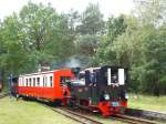 Dampflok  Luise  war am 8.9.2007 unterwegs.