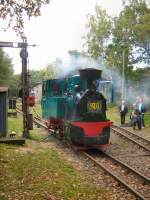 Dampflok 44 bei der Berliner Parkeisenbahn, 2007