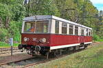 Probefahrt 279 003-8 im Bahnhof der Buckower Kleinbahn am 28.