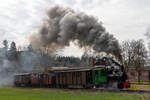 Fahrtag in der Feld- und Grubenbahnmuseum Fortuna (FGF) in Solms-Oberbiel 17.3.23. Dampflok Nr.1 (Henschel Preller).