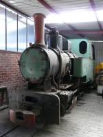 FGF - Dampflok Nr.2 im Depot der Feld und Grubenbahn Fortuna in Oberbiel-Sloms am 01.05.2008