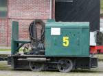 FGF - Diesellok Nr.43 ( DEUTZ OME 117 F ) im Depotareal der Feld und Grubenbahn Fortuna in Oberbiel-Sloms am 01.05.2008