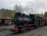 Fahrtag beim Feld- und Grubenbahnmuseum Fortuna am 16.04.2011 in Solms-Oberbiel.
