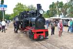 Feldbahnmuseum Frankfurt am Main O&K Dampflok am 02.09.18 im Rebstockgelände Frankfurt am Main 