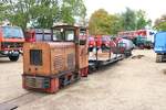 Feldbahnmuseum Frankfurt am Main LKM Ns2f Diesellok am 02.09.18 im Rebstockgelände Frankfurt am Main 