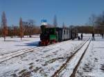 Malletdampflok No13 des Frankfurter Feldbahnmuseums.7.3.10.