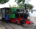 Feldbahn Museum Frankfurt Rebstock Henschel Bn2t am 04.09.16 dem Tag der Verkehrsgeschichte