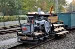 Mini Feldbahnlok  Andi  im Gruben- und Feldbahnmuseum Zeche Theresia (30.10:2011)