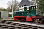 Museumslok  Lia  im Gruben- und Feldbahnmuseum Zeche Theresia (30.10.2011)