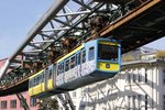 Schwebebahn  Degas&Rodin  Gtw 11 in Wuppertal Elberfeld, am 24.09.2016.