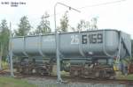 Abraumwagen 25 6169 im Museumsgelnde am Olbersdorfer See (10.07.2003)