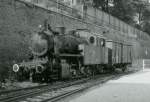 Ausstellung zur 150 Jahrfeier der Eisenbahn in Nürnberg:  Bei meinem Besuch am 28.5.85 war auch der D-Kuppler  Bayerwald  der Regentalbahn  im Gußwerk abgestellt.