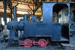 Diese 600mm-Feldbahn-Dampflok wurde 1920 in der Lokomotivfabrik Krauss & Comp.