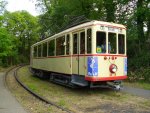 TW107 an der Bergstation des Bergischen Straenbahnmuseum Wuppertal (13.06.2011).