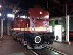 DB Museum 112 457-7 am 29.02.2020 im DB Musuem Halle (S).