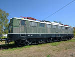 Die Elektrolokomotive im August 2018 im Eisenbahnmuseum Koblenz.