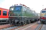 DB Museum E40 128 am 05.05.19 beim Bahnhofsfest in Miltenberg