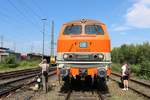 218 137-8 beim Sommerfest im DB Museum Koblenz Lützel am 22.06.19