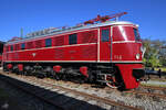 Die Elektrolokomotive E19 12 war Anfang September 2021 im DB-Museum Koblenz zu sehen.