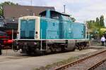 DB Museum 212 001-2 am 17.05.25 beim Lokschuppenfest in Hanau