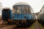 Kanzlerwagen im DB Museum Koblenz, November 2024.
